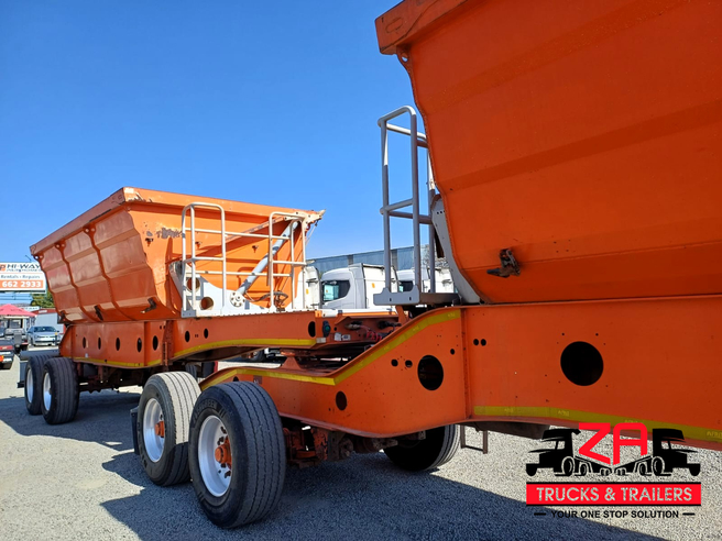 2021 AFRIT 25 CUBE SIDE TIPPER TRAILER #53111